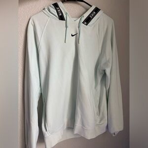 NIKE HOODIE WOMENS MÉDIUM (light blue)